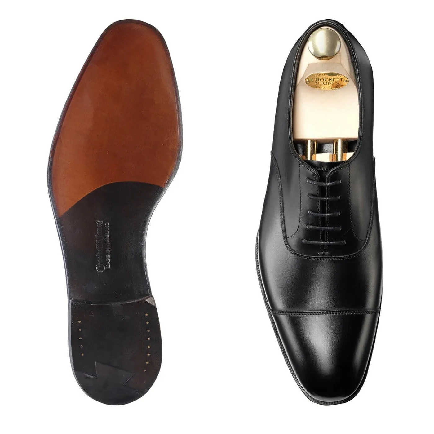 Audley Black Calf Autumn Oxfords Superior Build