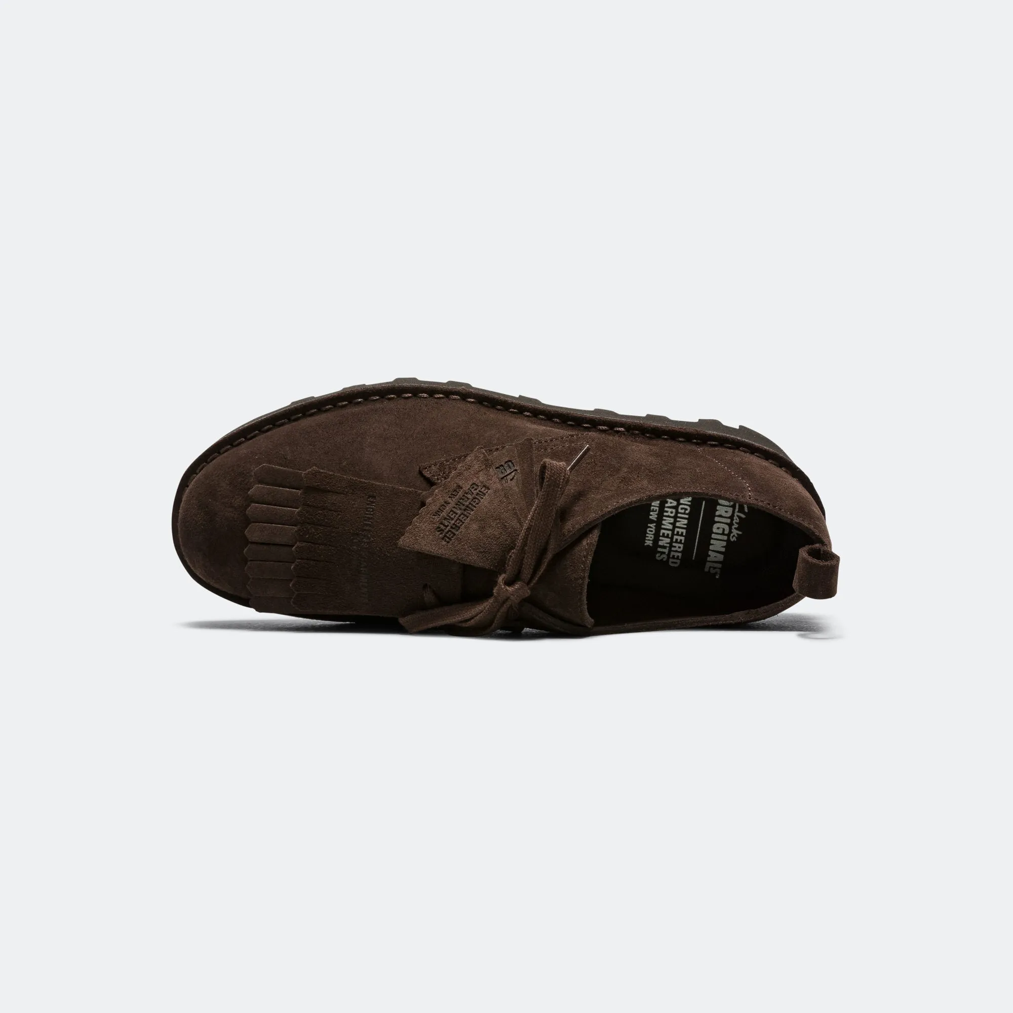 Desert Khan x Engineered Garments - Brown Suede Adjustable Strap Soft Touch