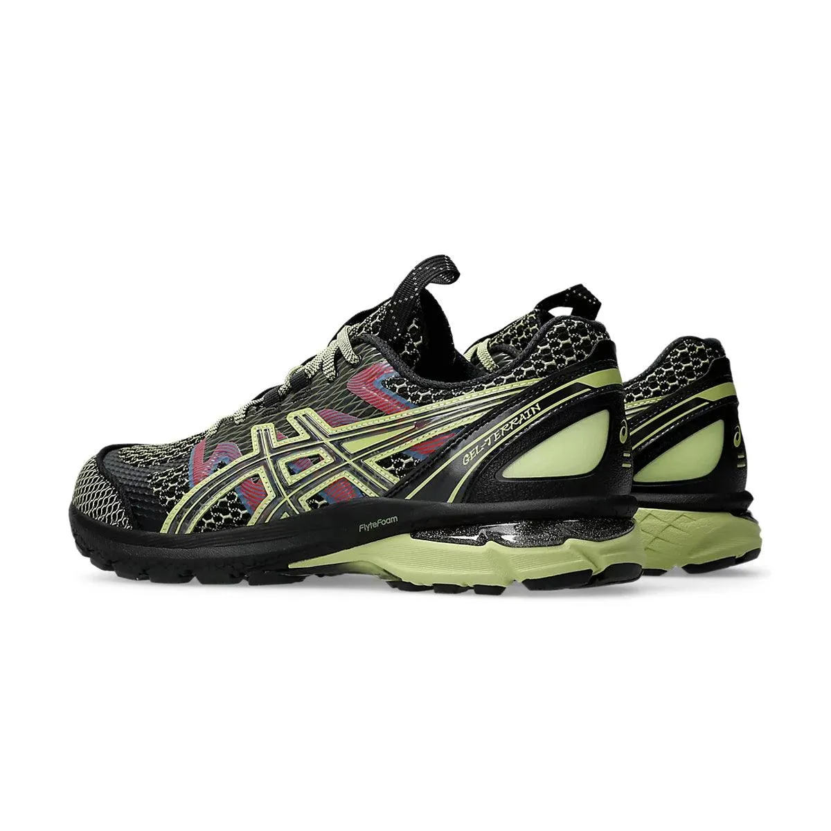 Plant Based Materials AntiOdor US4-S GEL-Terrain 'Black Neon Lime'