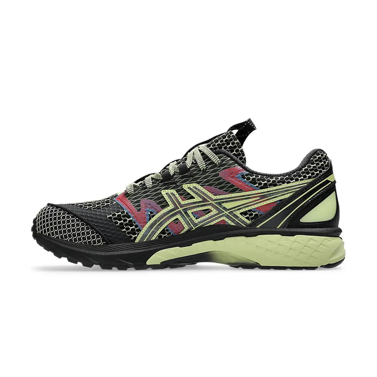 Comfortable Fit Socks US4-S GEL-Terrain 'Black Neon Lime'