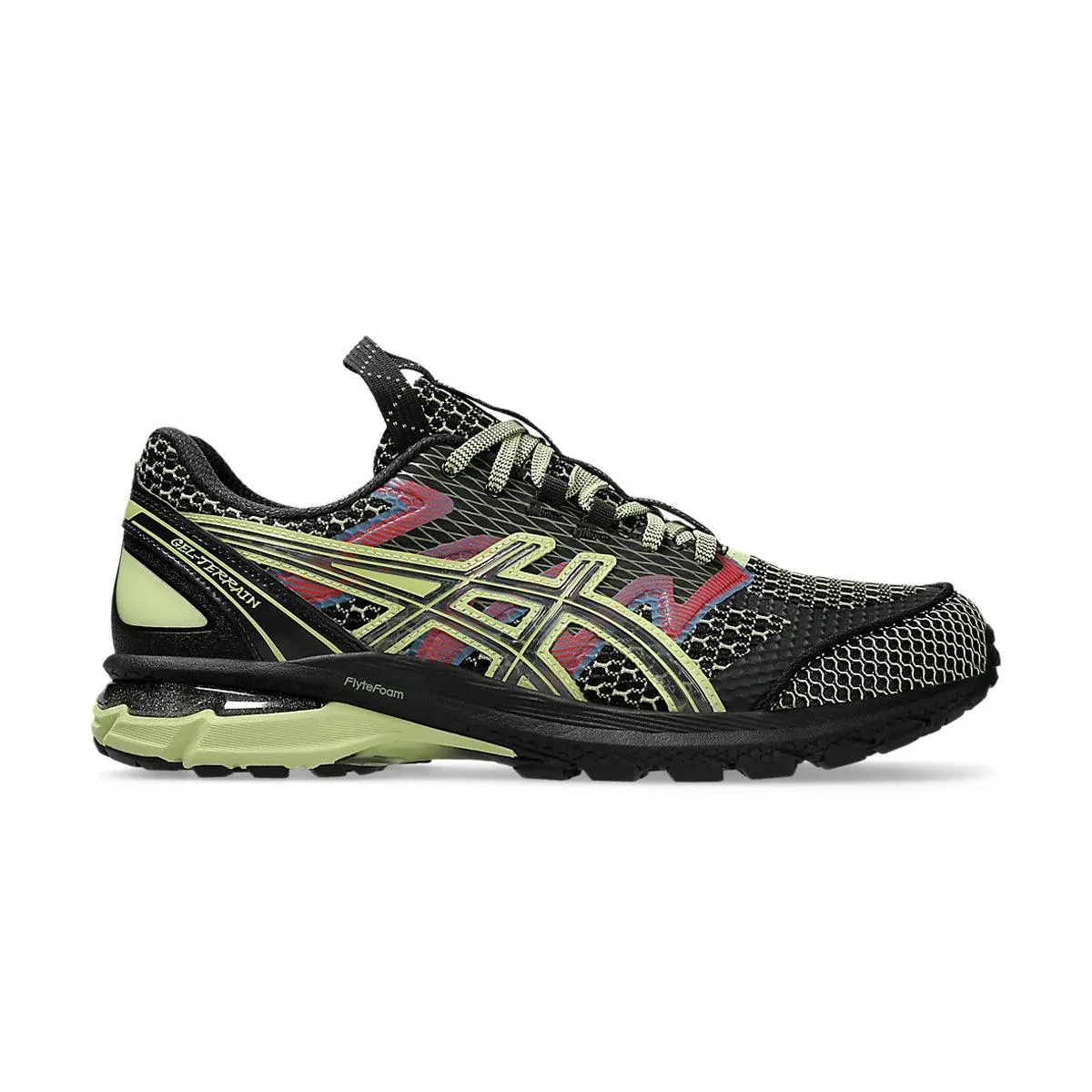 Comfort Option Iconic Style US4-S GEL-Terrain 'Black Neon Lime'