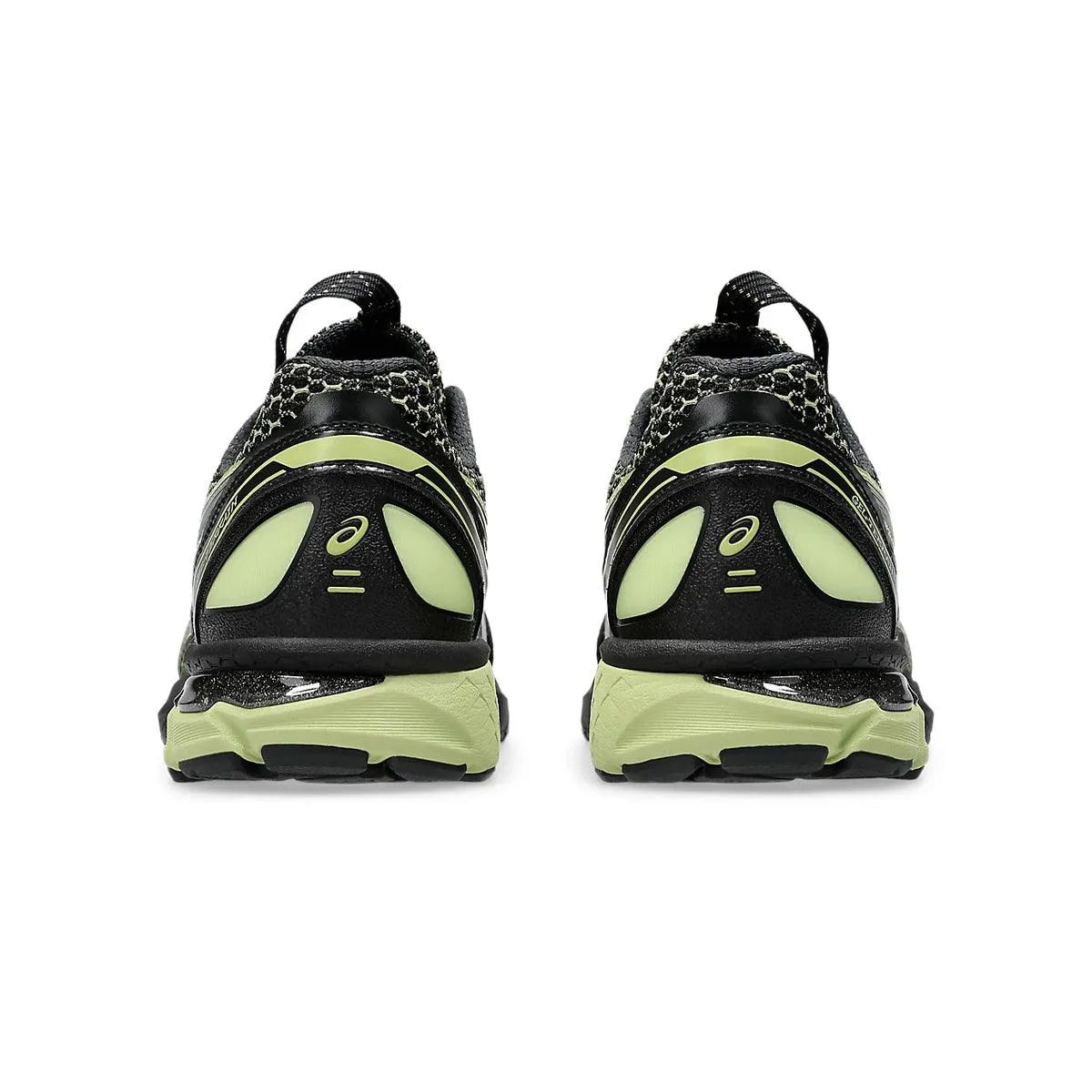 US4-S GEL-Terrain 'Black Neon Lime' Non Marking Tread Compression Molded Midsole