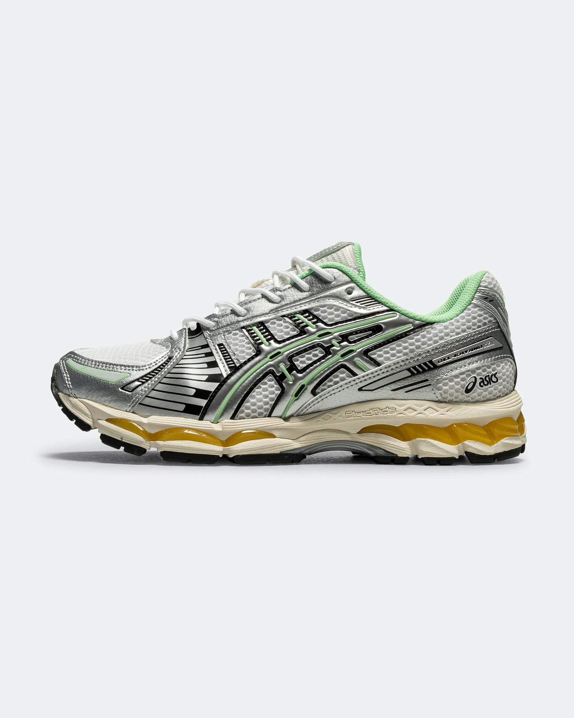 GEL-Kayano 12.1 - White/Menthol Steady walk Stride Style