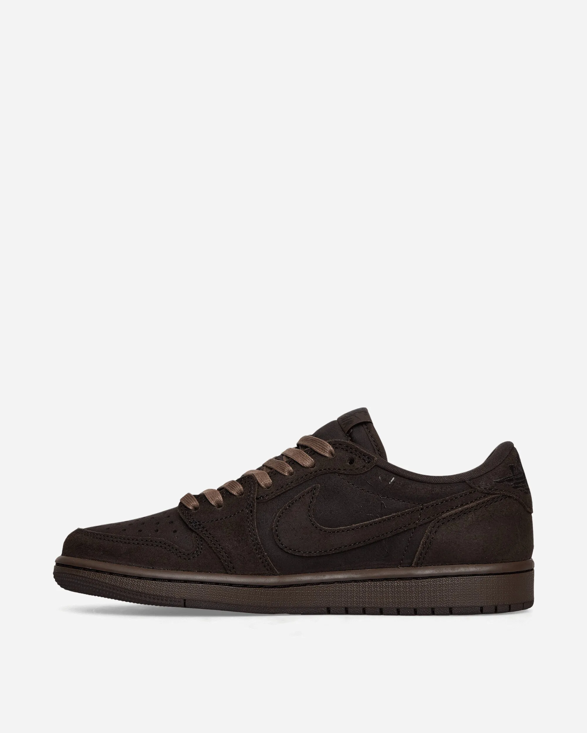 Stair Climb Travis Scott Air Jordan 1 Low Sneakers Velvet Brown / Dark Mocha