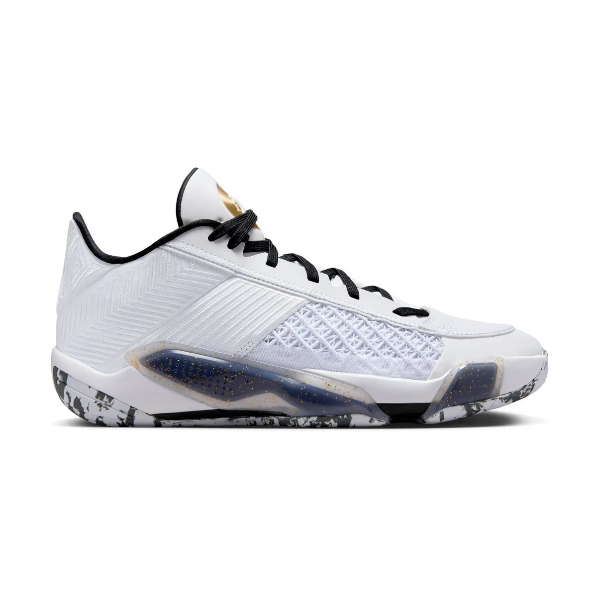 Ergonomic Support Air Jordan XXXVIII Low PF 'White Black'