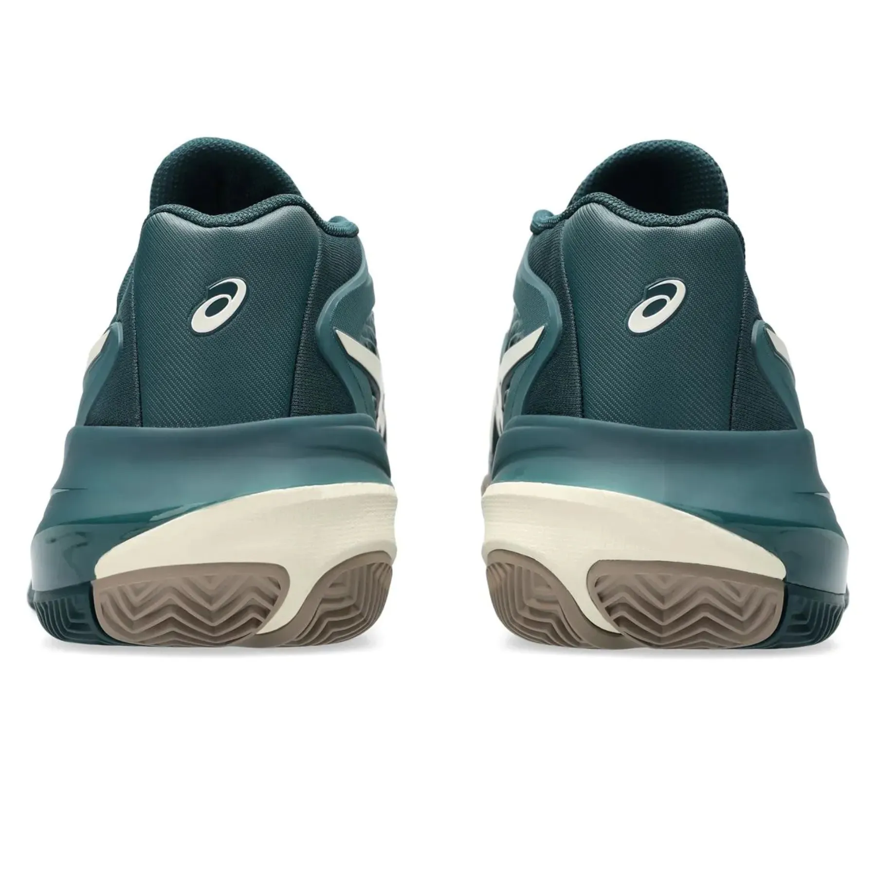 Asics Gel-Resolution X Clay Mens Tennis Shoes - Saxon Green / Birch Slip On Style