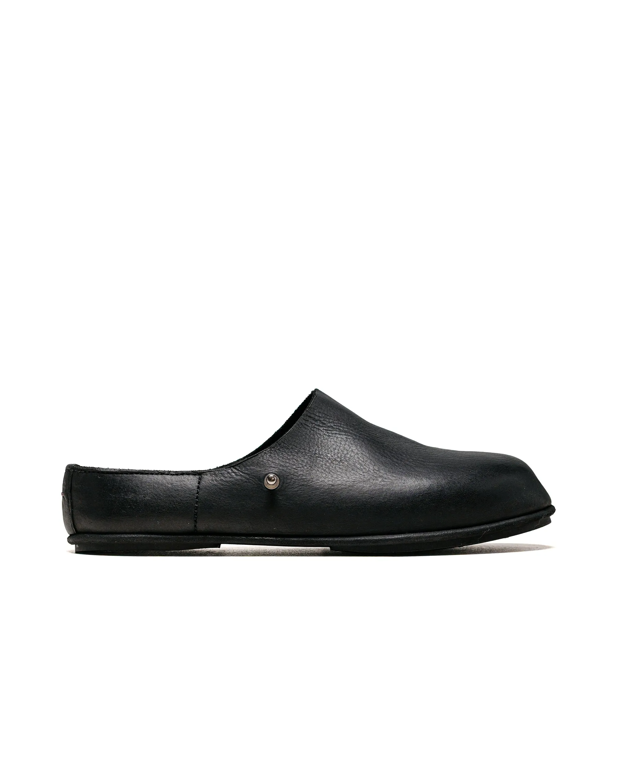 Sleek Form Stretch Material CASEY CASEY Guidi Clogs Black