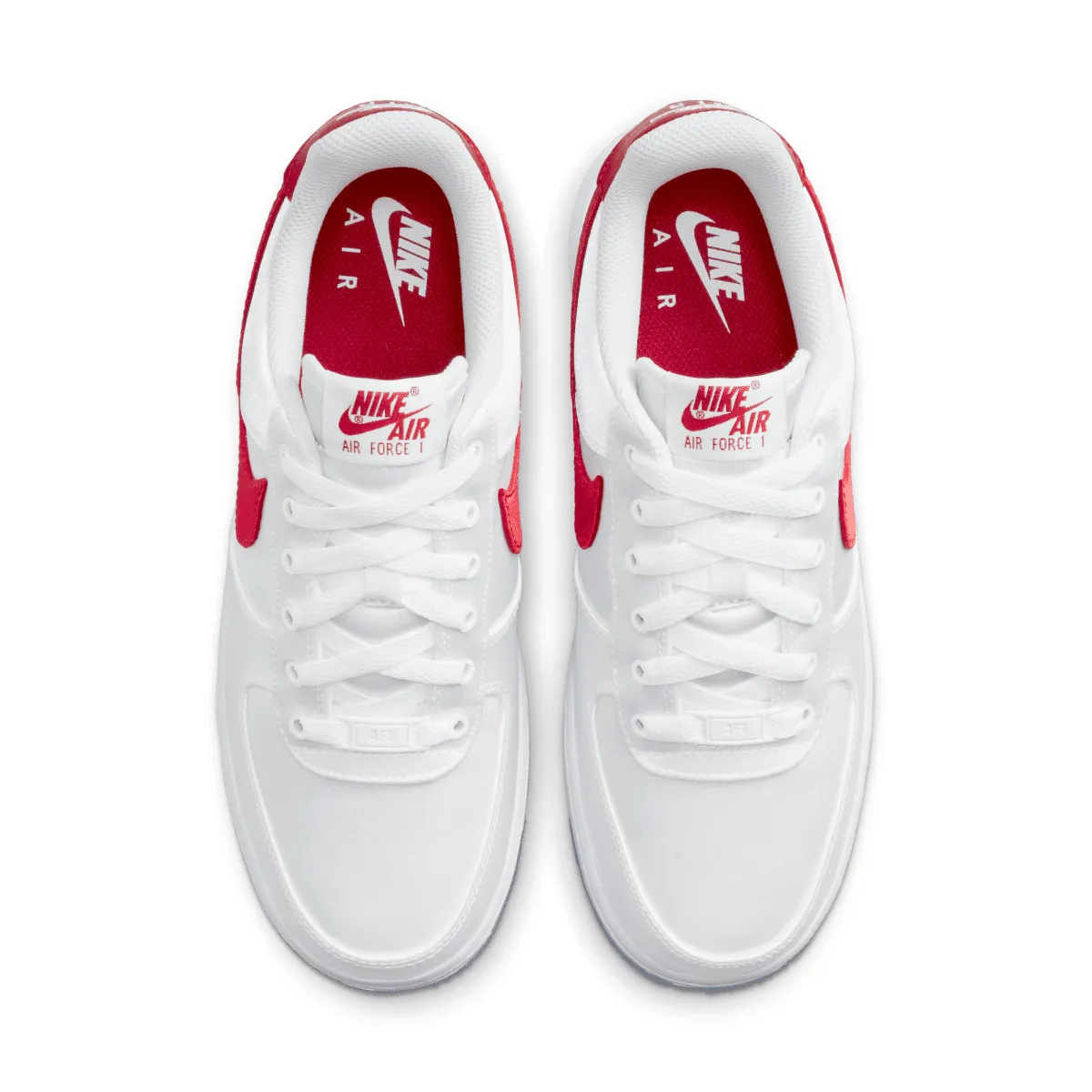 Wmns Air Force 1 ??07 'Satin White Red' Chase Step