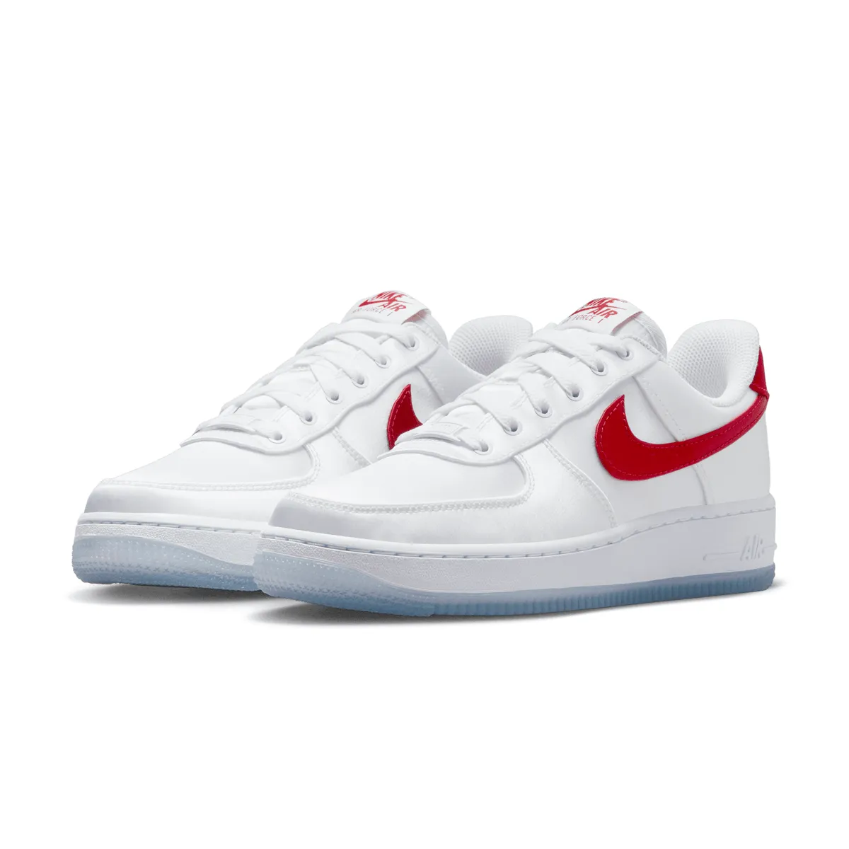 Wmns Air Force 1 ??07 'Satin White Red' Pet Hike