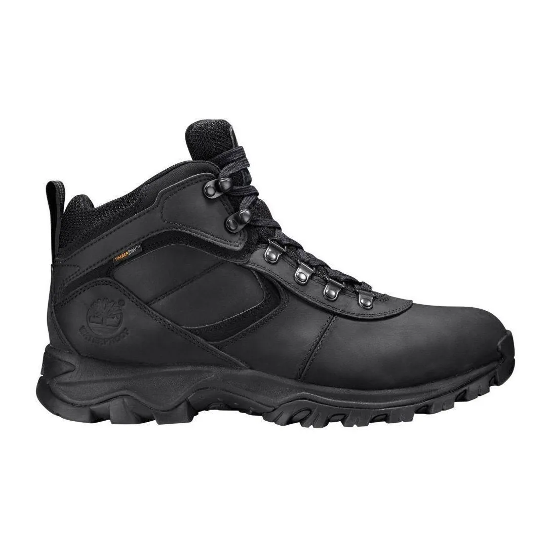 Flexible Step Timberland Men's Mt. Maddsen Mid Hiking Boots Black Waterproof