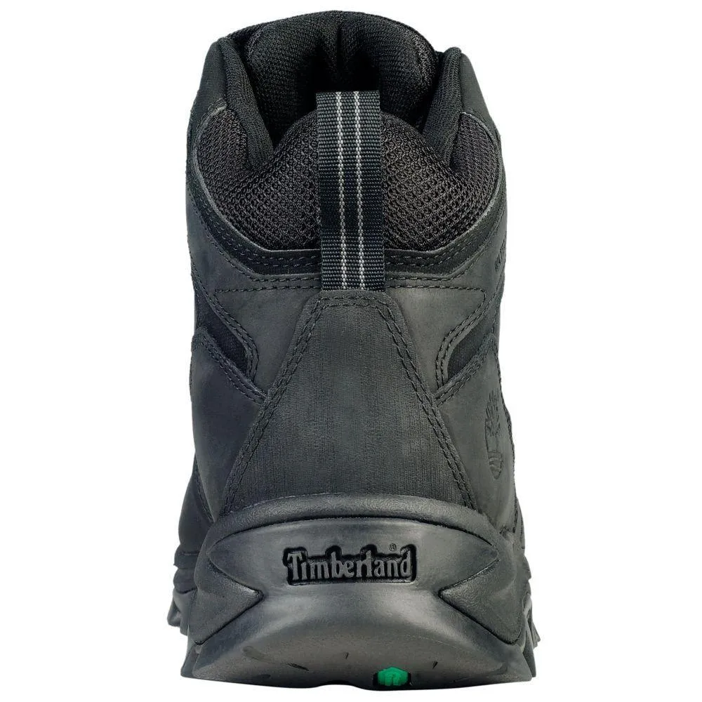 Timberland Men's Mt. Maddsen Mid Hiking Boots Black Waterproof Supportive Step Wind Path