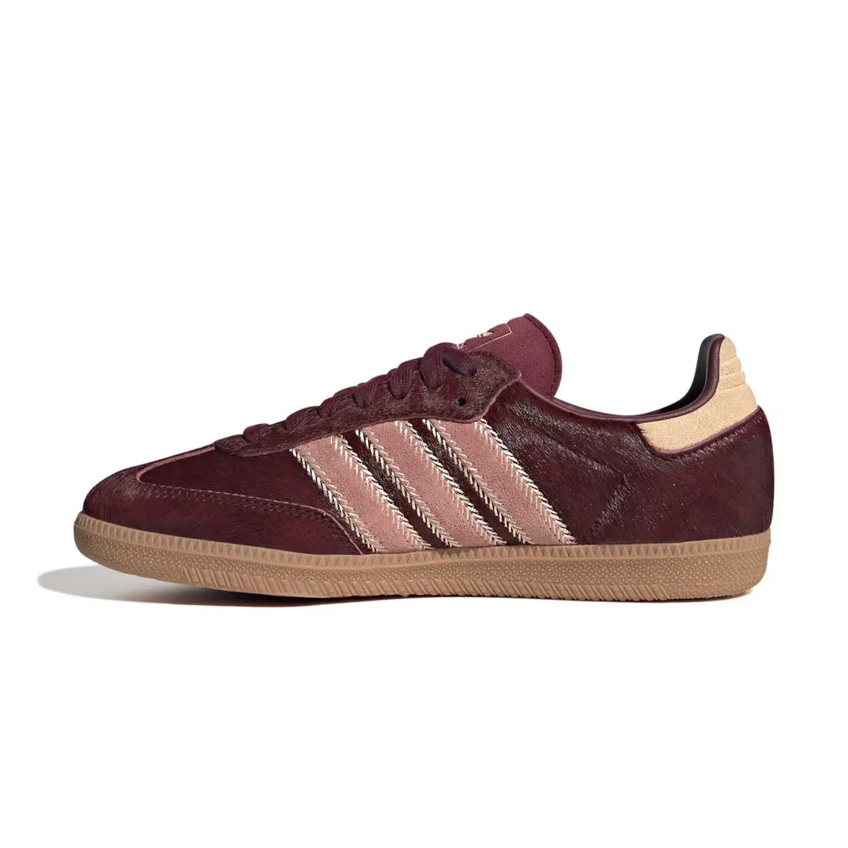 Wmns Samba OG 'Sand Strata Maroon' Waterproof Design Modern Outfit