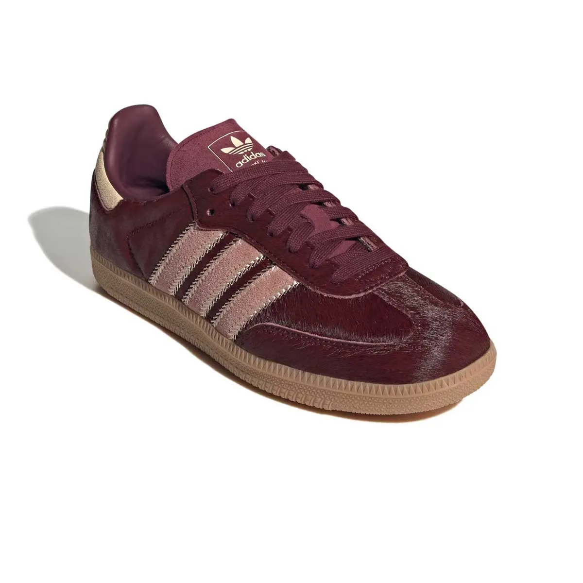 Wmns Samba OG 'Sand Strata Maroon' Cooling Effect Breathable mesh construction