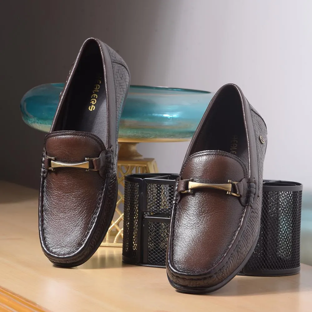 Bold Flow Fashion Accents Healers By Liberty Mens OSL-49 Brown Formal Loafers