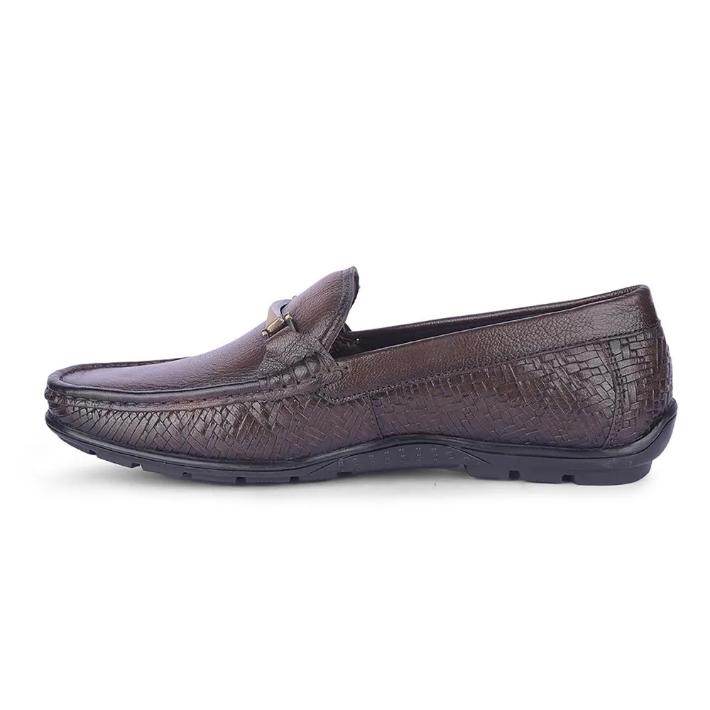 Casual Walk Healers By Liberty Mens OSL-49 Brown Formal Loafers