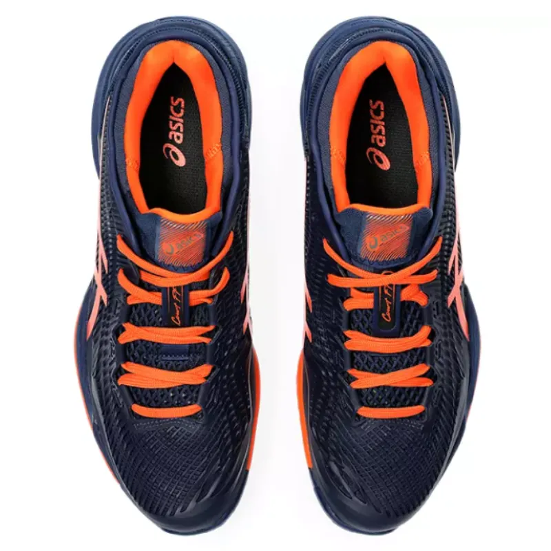 Fast Fit Asics Court FF 3 Men Tennis Shoes - Blue Expanse/Koi