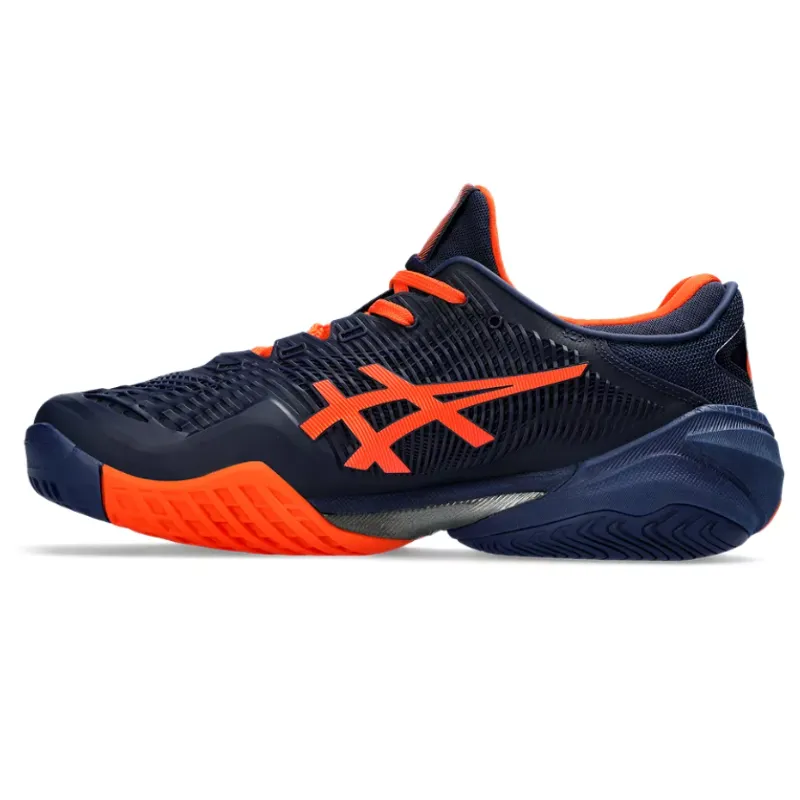 Versatile Fit Trendy Asics Court FF 3 Men Tennis Shoes - Blue Expanse/Koi