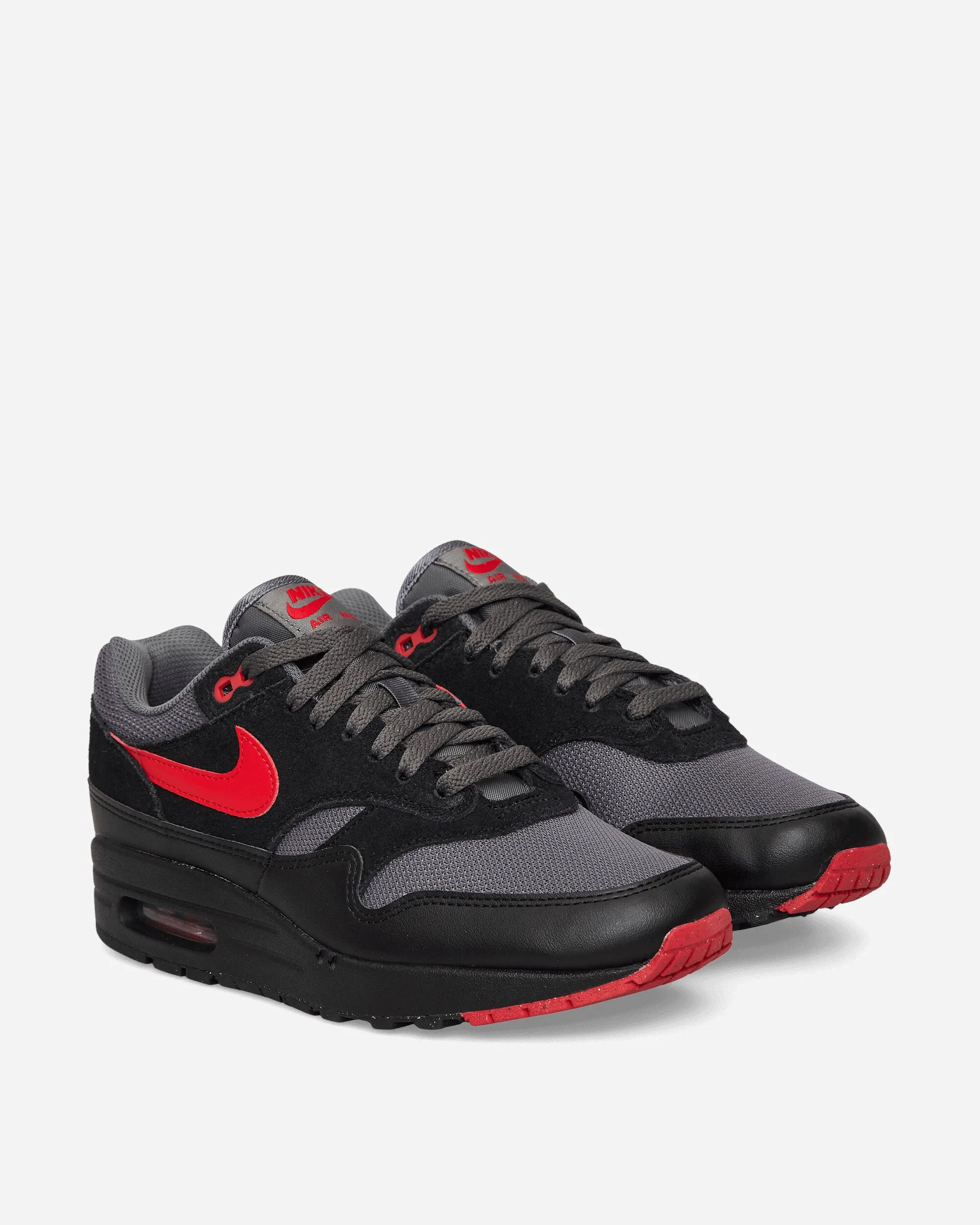 Urban Adventure Air Max 1 Essential Sneakers Black / Iron Grey / University Red