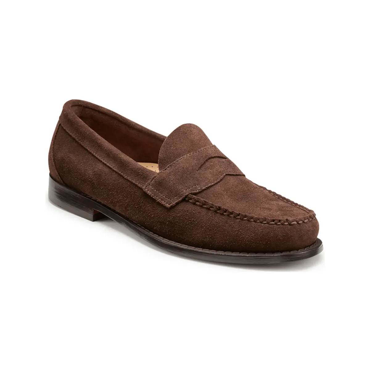 G.H. Bass Men's Logan WeeJun Brown Suede Urban Daily Chase Step