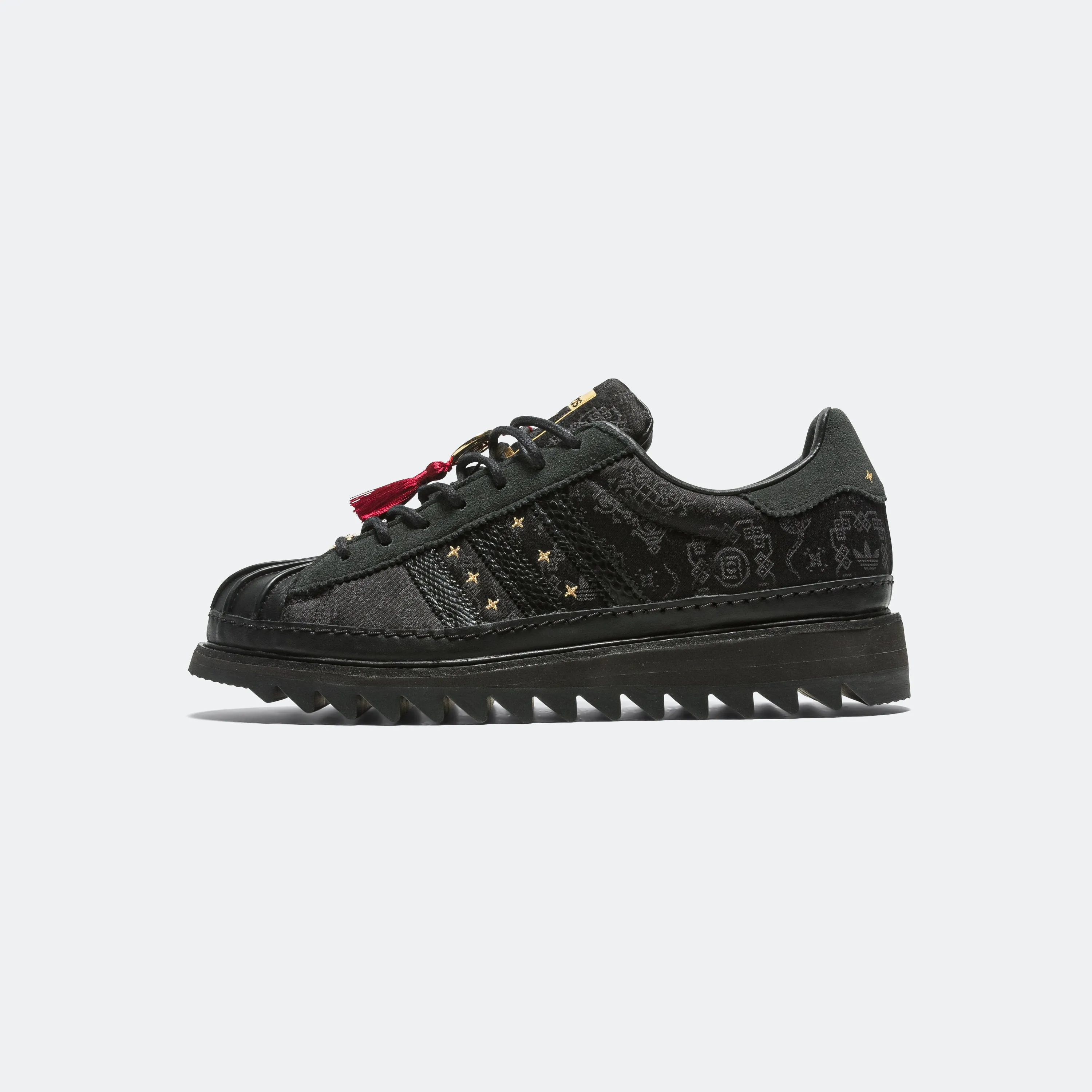 Superstar LNY by Edison Chen x CLOT - Core Black/Carbon-Gold Metallic Lightweight Cushioning