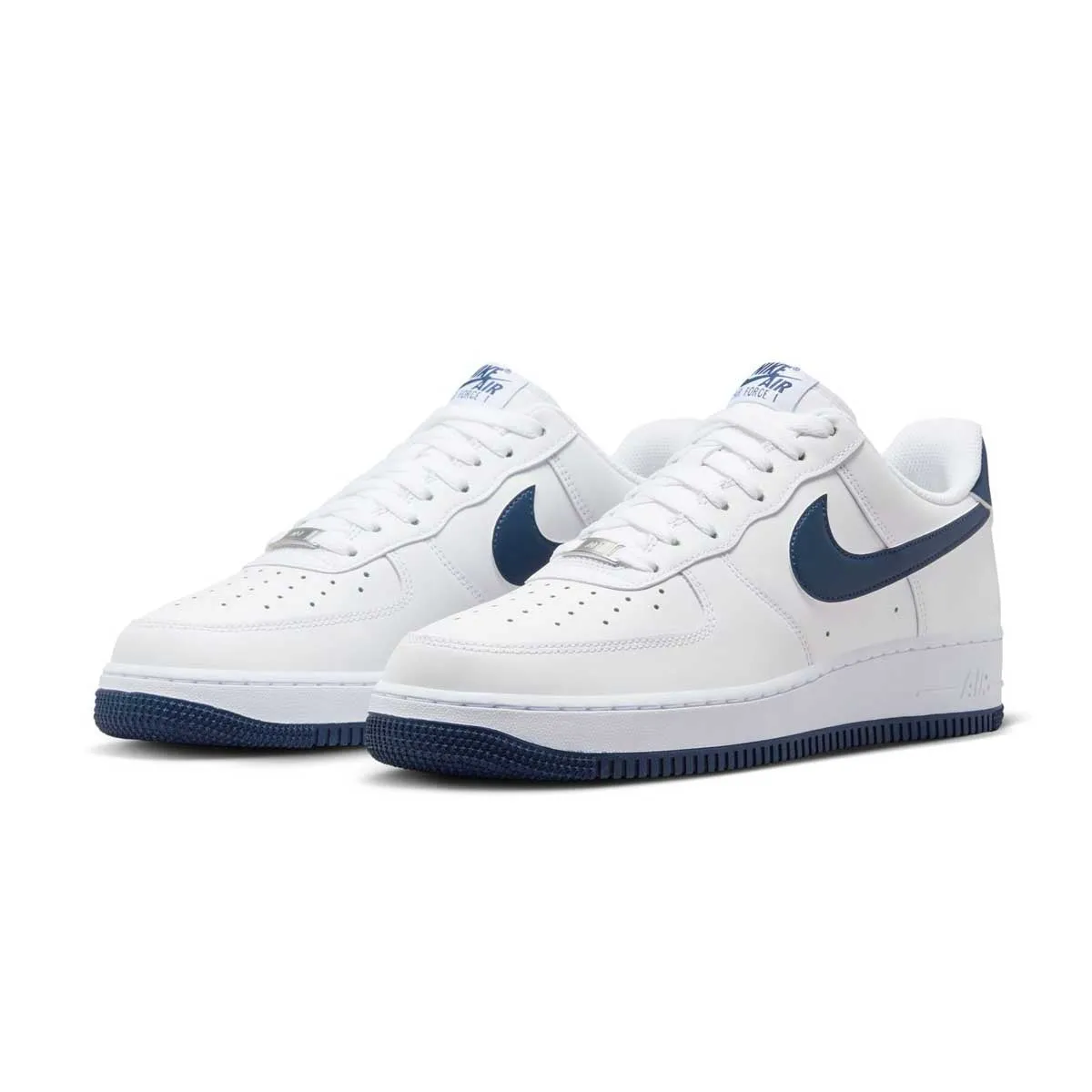Air Force 1 '07 'White Midnight Navy' Slim breathability Comfortable Footbed