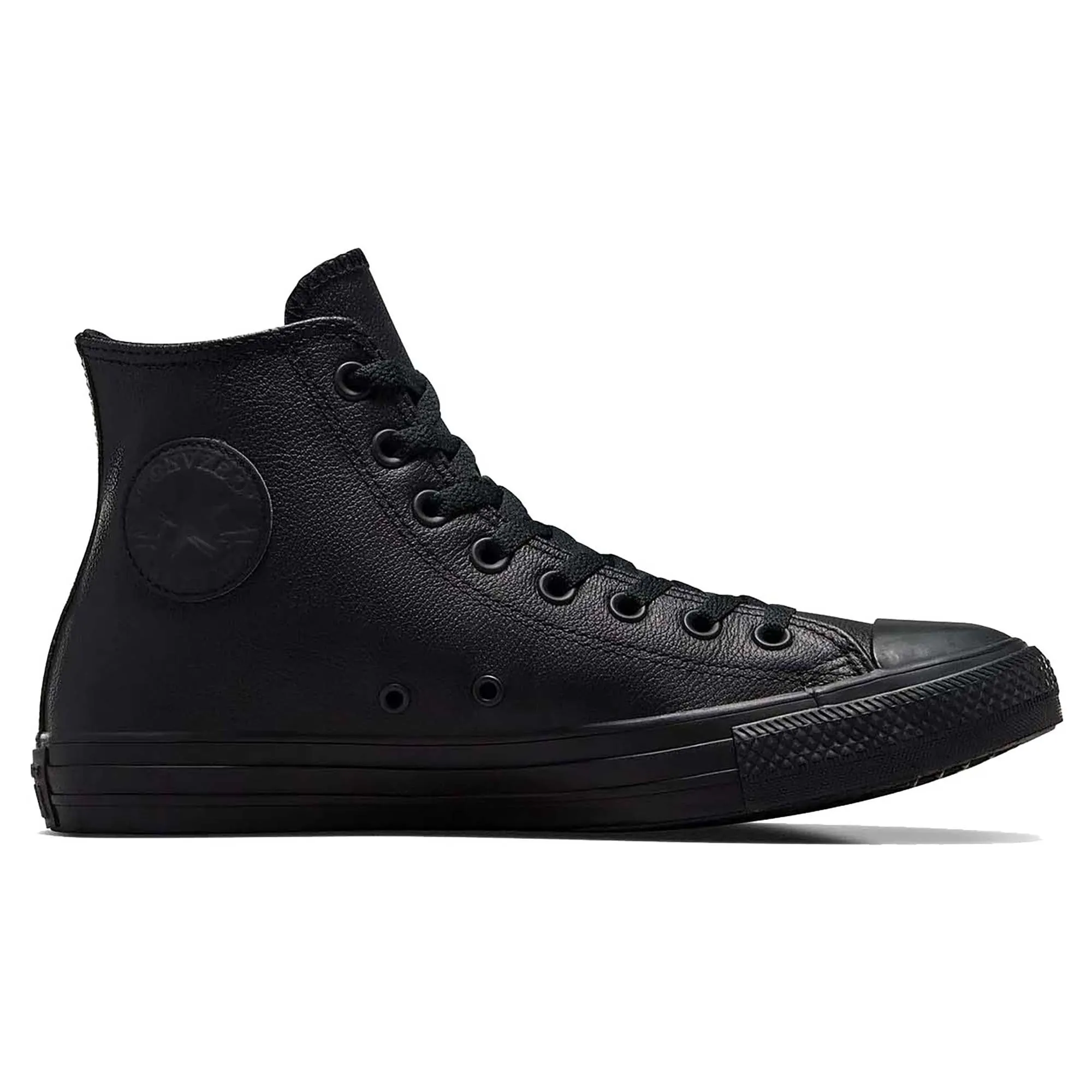 Chuck Taylor All Star Leather High Top Mono Unisex Sneakers Business Fit Wind Path