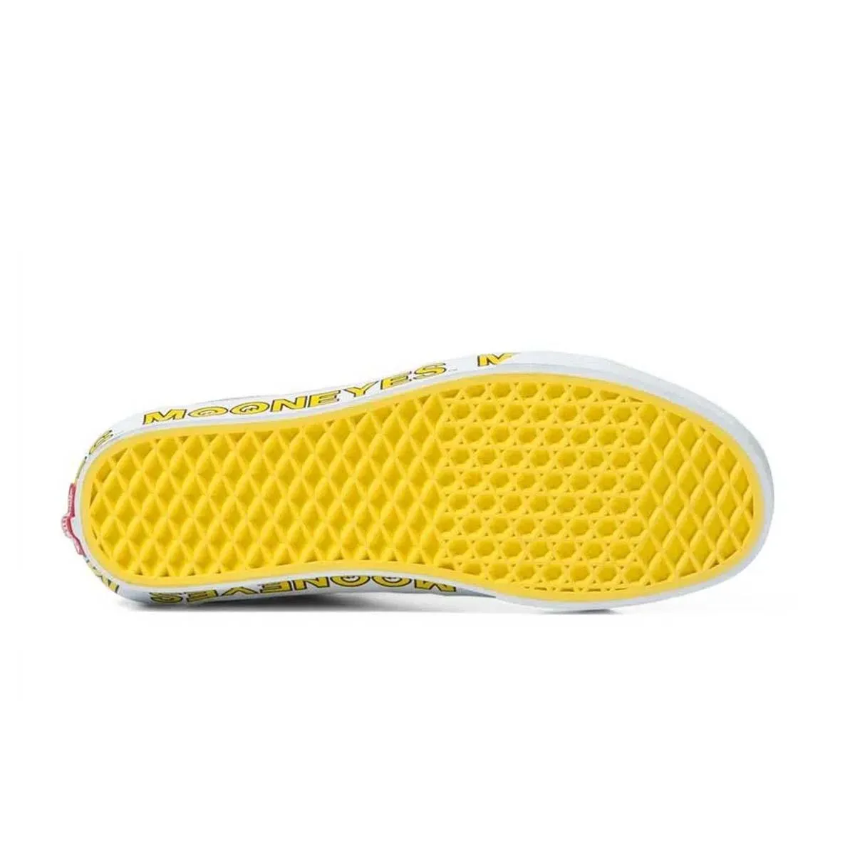   Mooneyes SK8-Hi 'White Yellow' Supportive