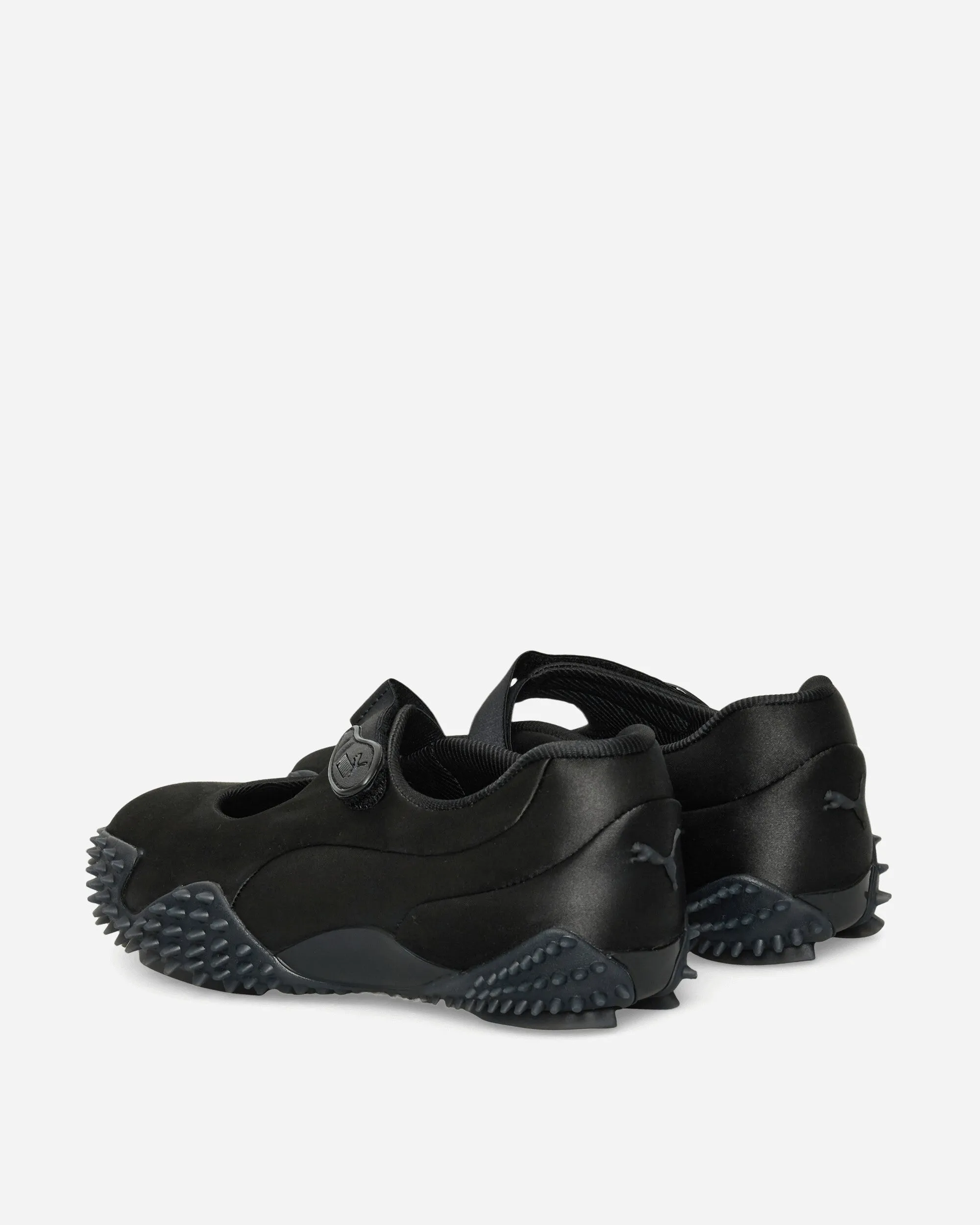 Clean Vibe On Trend Mostro Fey Satin Sneakers Black