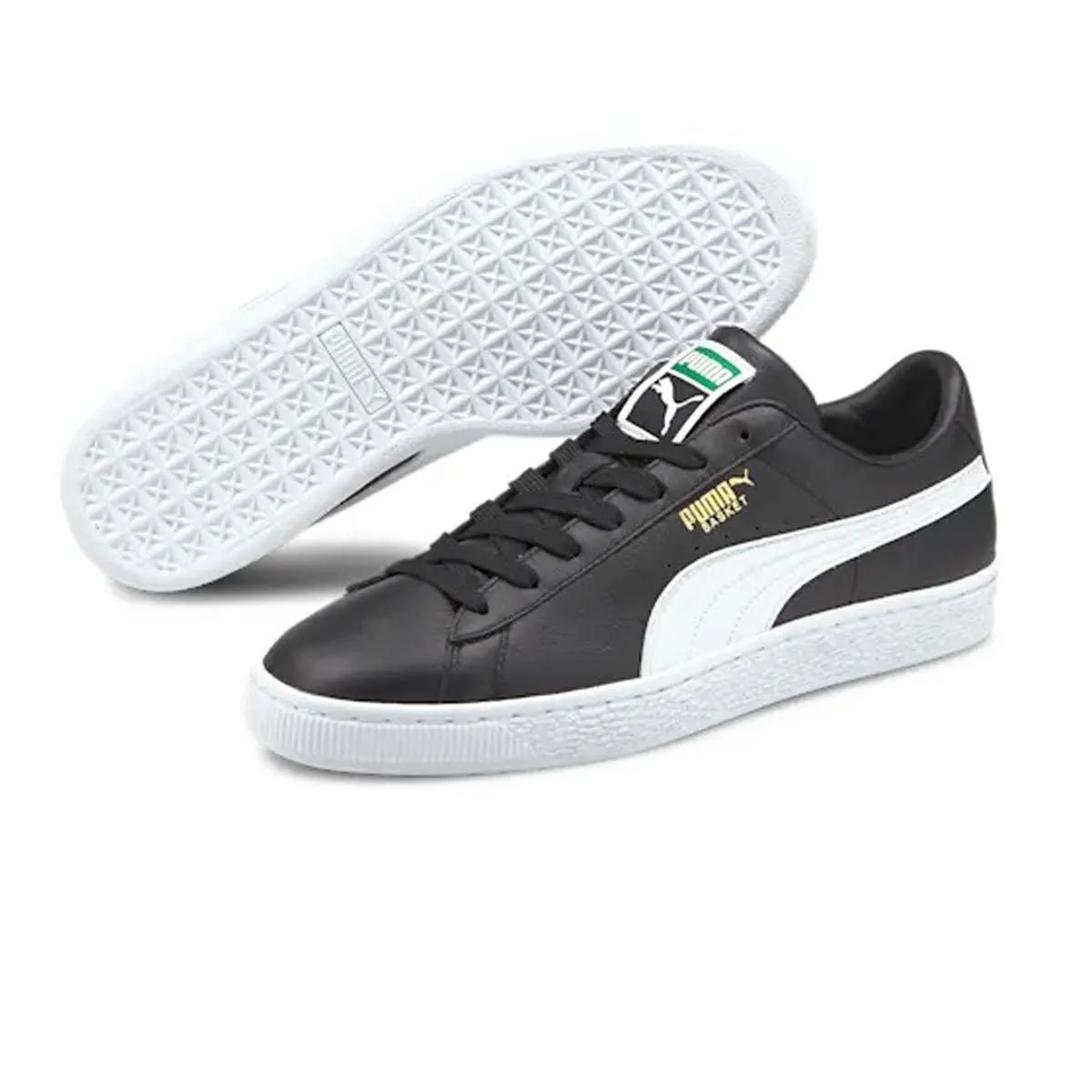 Basket Classic XXI 'Black White' Lace Up Closure Mechanism