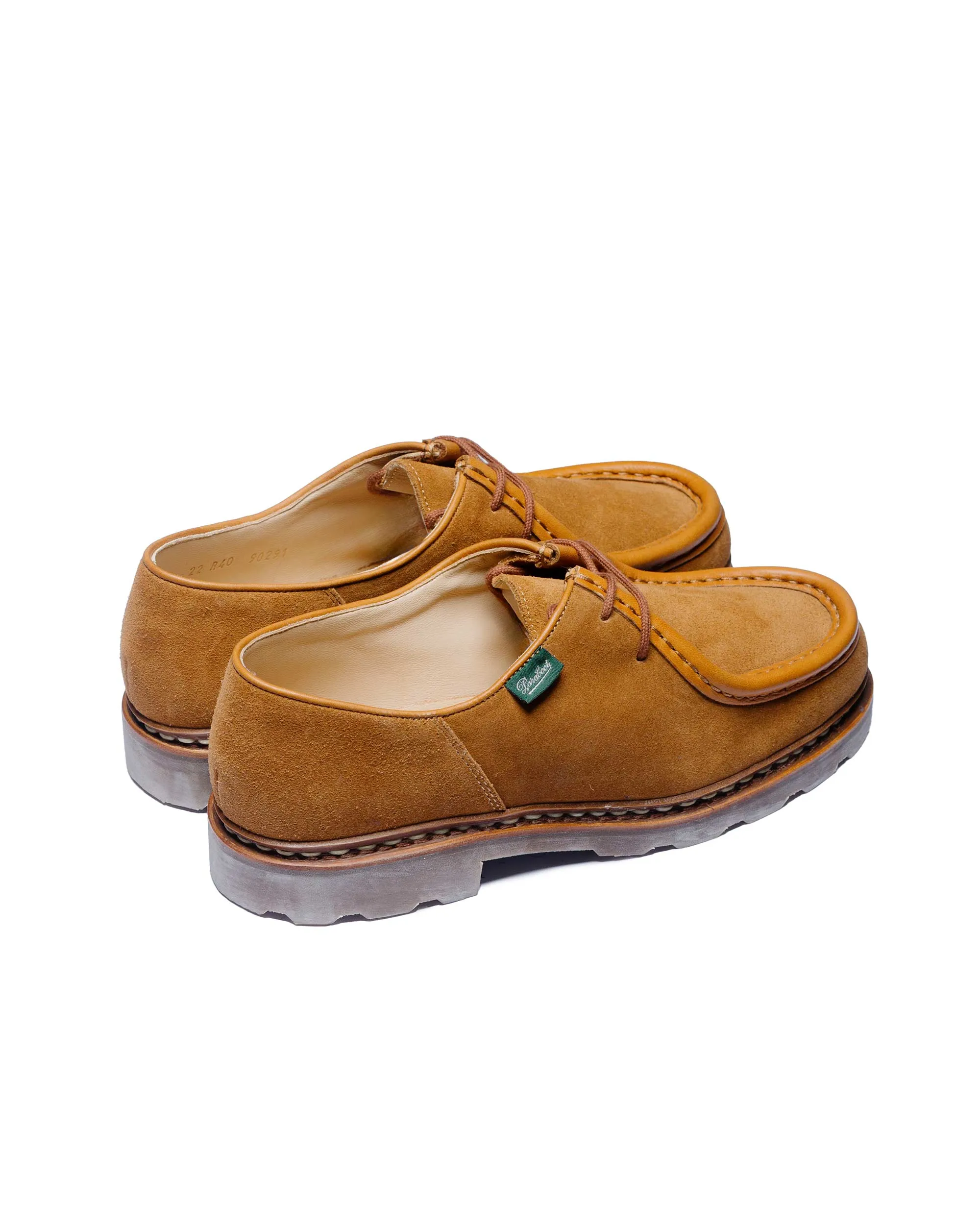 Neat Look Paraboot Michael Velours Whisky
