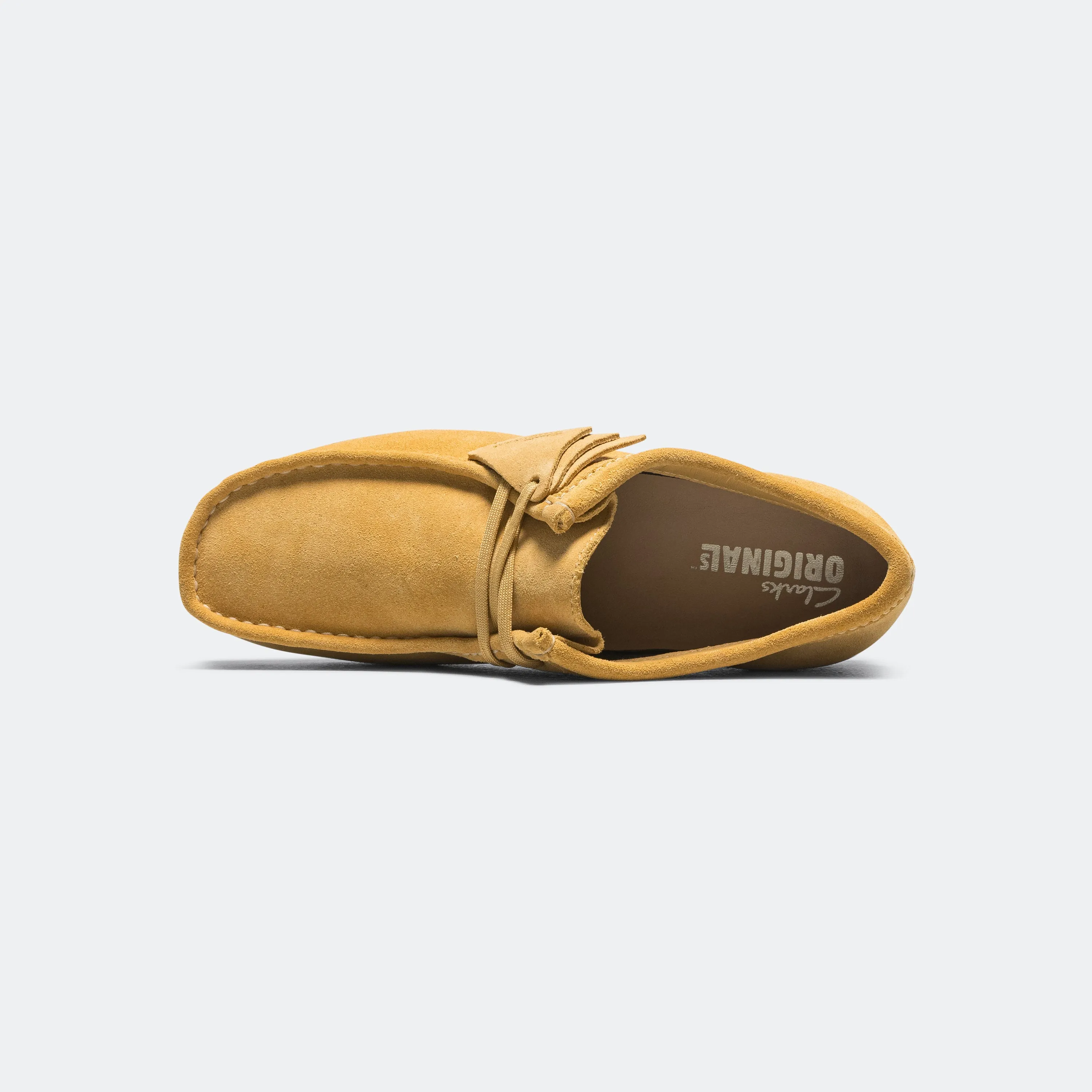 Quick lacing Wallabee GTX - Golden Tan Suede