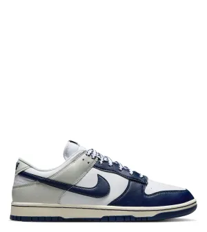 Nike Dunk Low Retro White Navy Important engraved