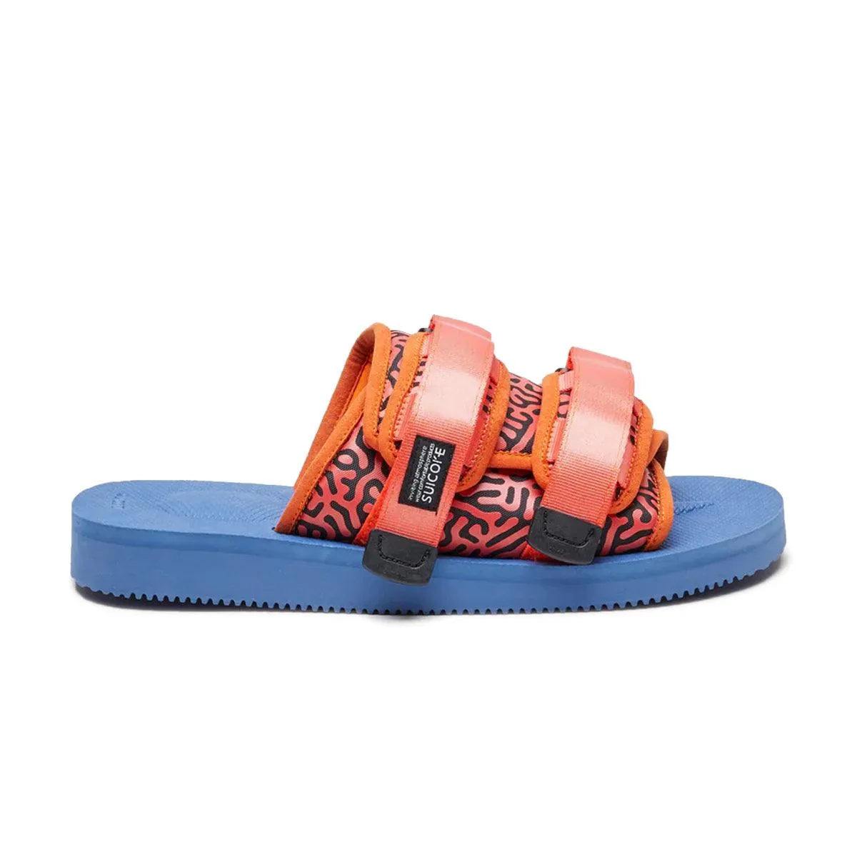 Recycled Synthetic Upper Dynamic Foot Rocking Systems MOTO-Cab-PT06 'Orange Navy'
