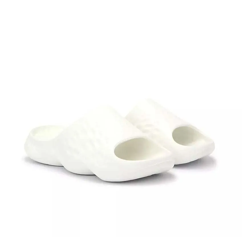 Fresh Foam MRSHN Slide 'Paper White' Lifestyle Upgrade Scenic Step