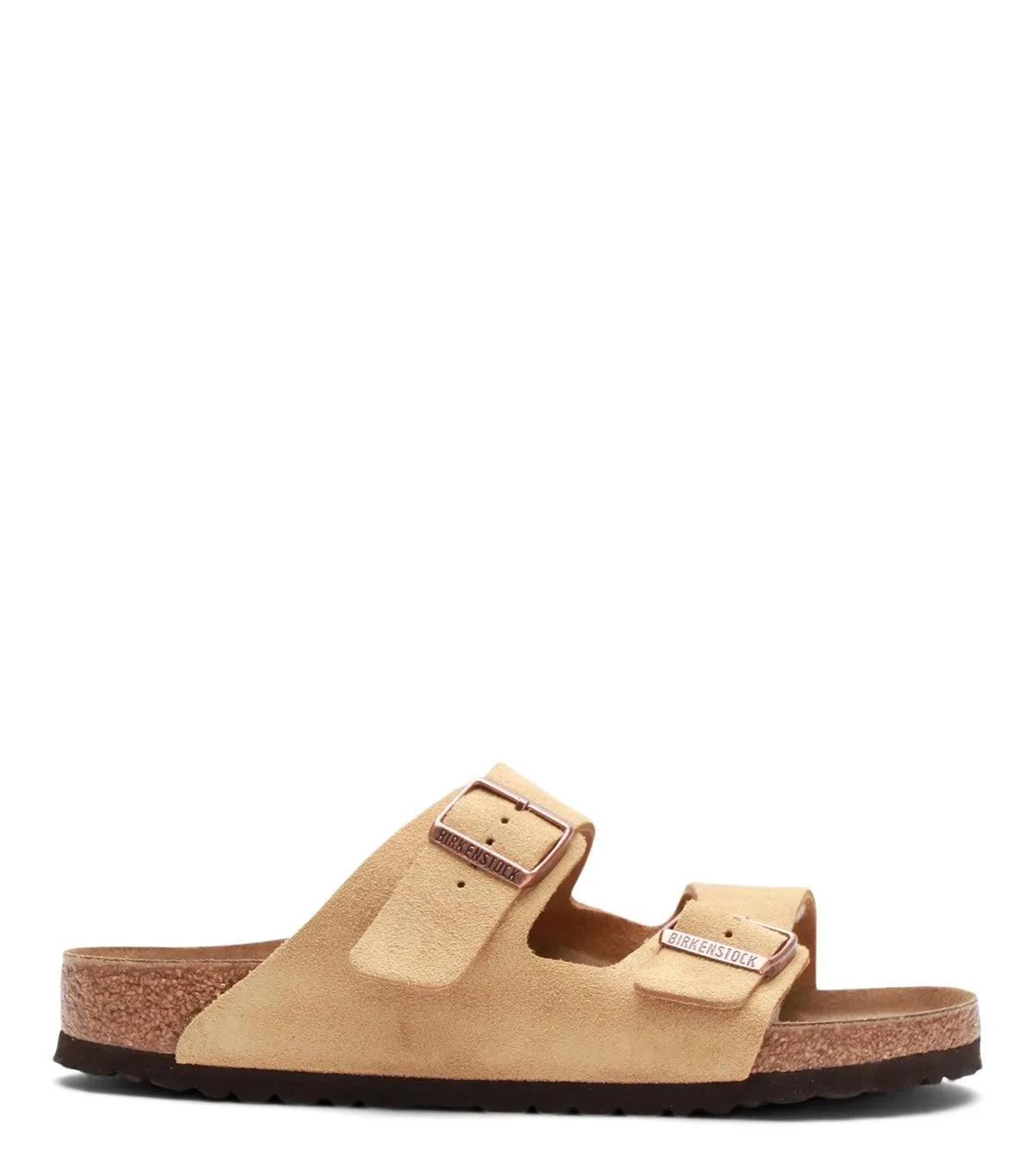 Birkenstock Arizona Suede Cream Comfortable Feel Pain Relief
