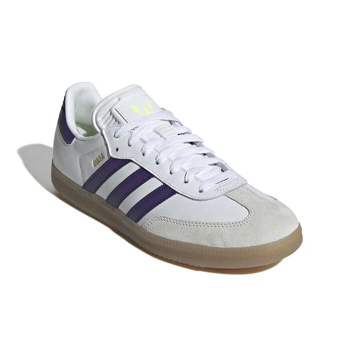   Lionel Messi Samba Indoor Boots 'Cloud White Purple' Flexible Arch Support Barefoot feel