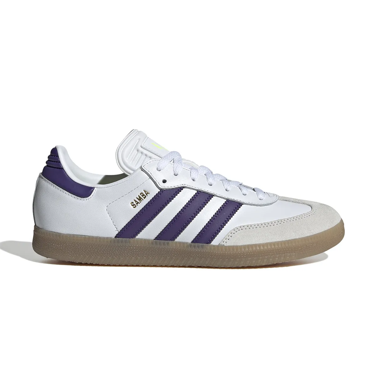 Non Restrictive Toe Box Reliable flair   Lionel Messi Samba Indoor Boots 'Cloud White Purple'