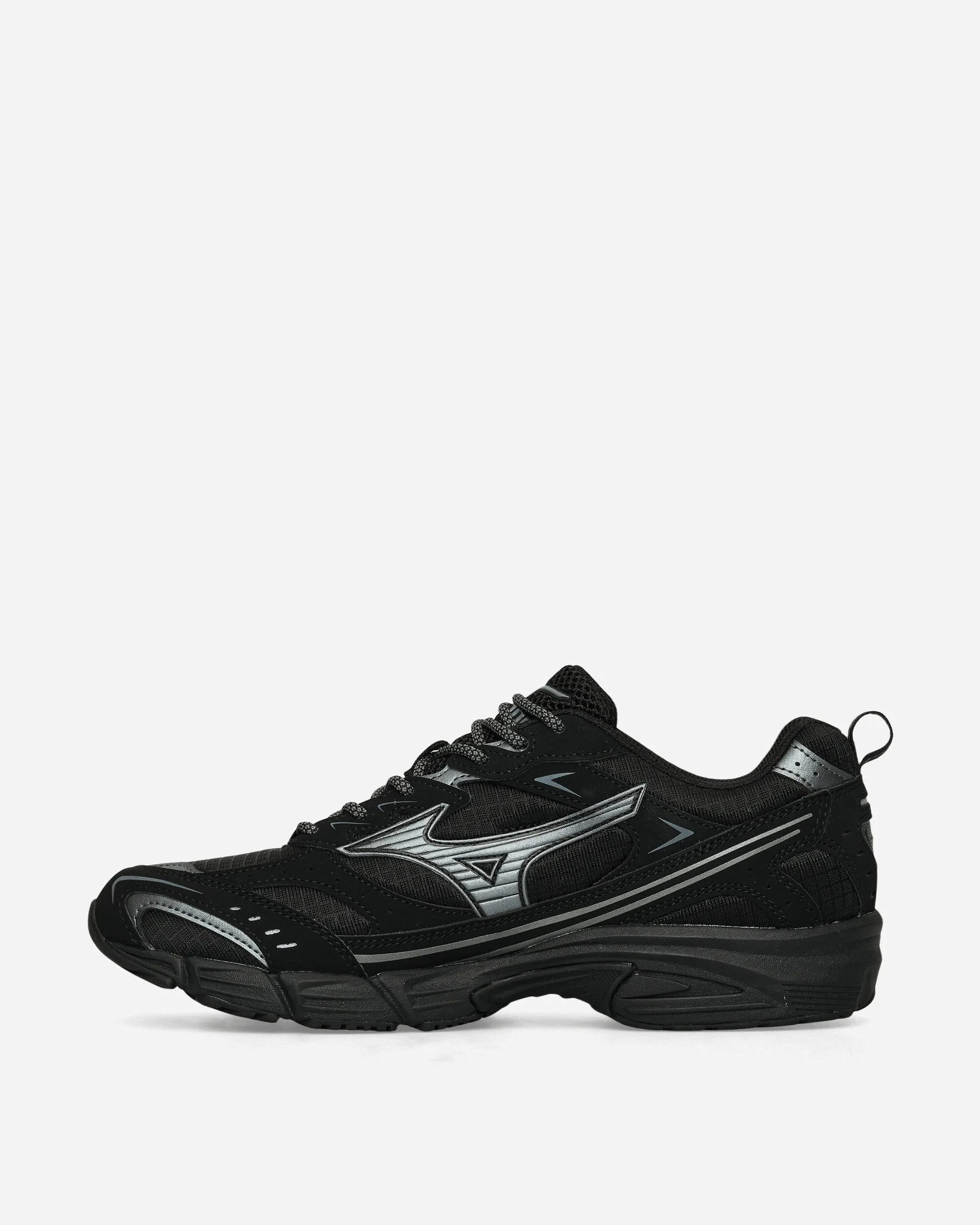 Crisp Finish Night Pace MXR Tech Sneakers Black / Metallic Gray