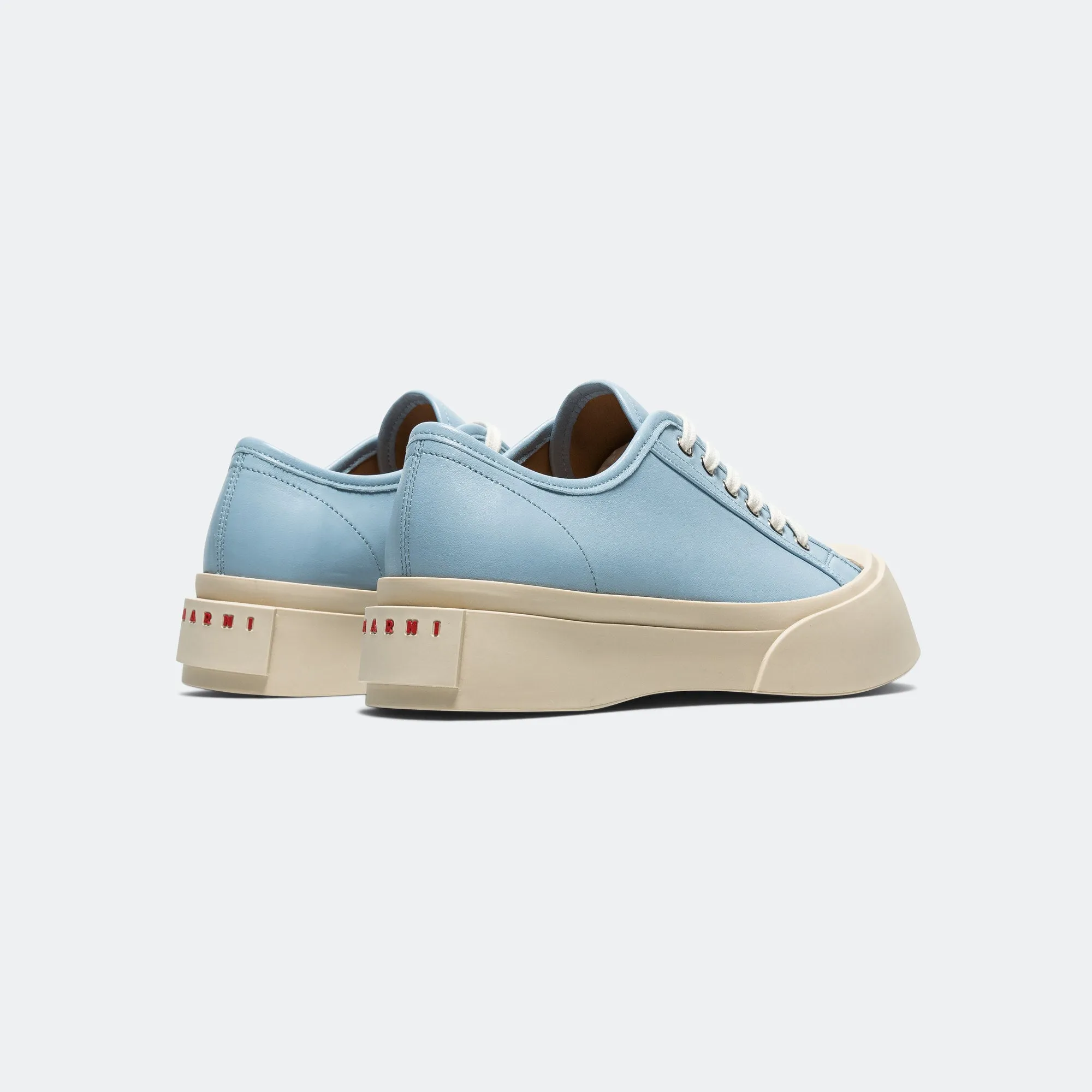 Comfortable Midsole Nappa Leather Pablo Sneaker - Light Blue