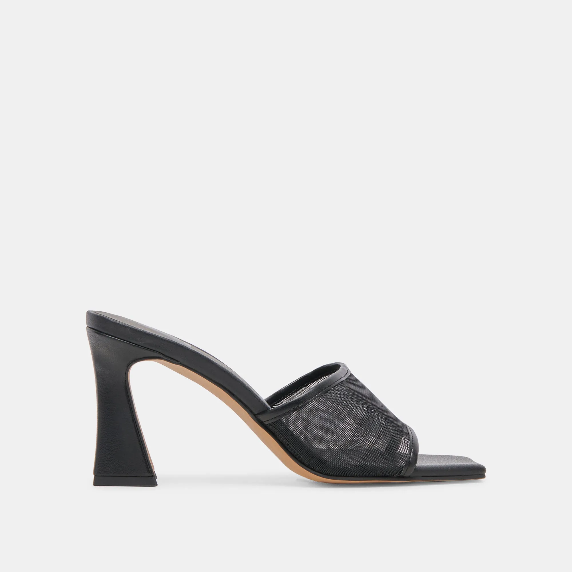 Casual Heels for Work Casual Platform Heels NARDA HEELS ONYX MESH