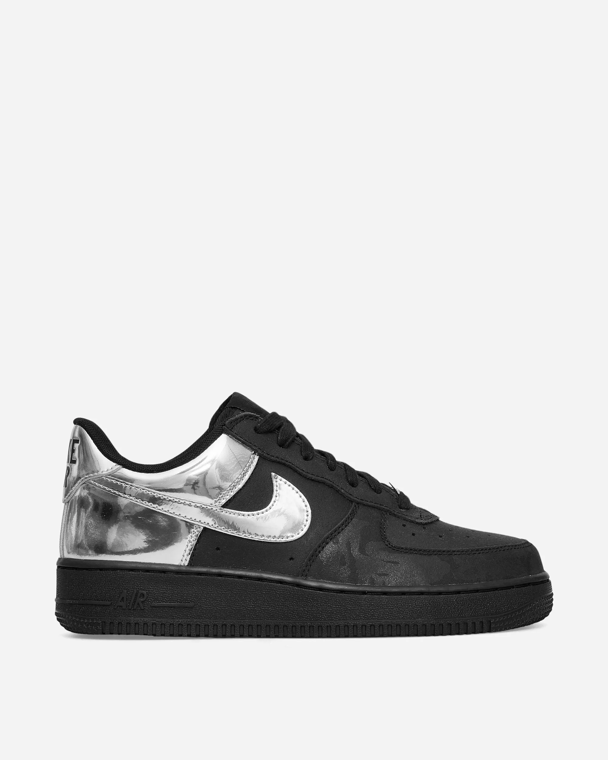Everyday Routine City Life Air Force 1 Low Sneakers Black / Metallic Silver