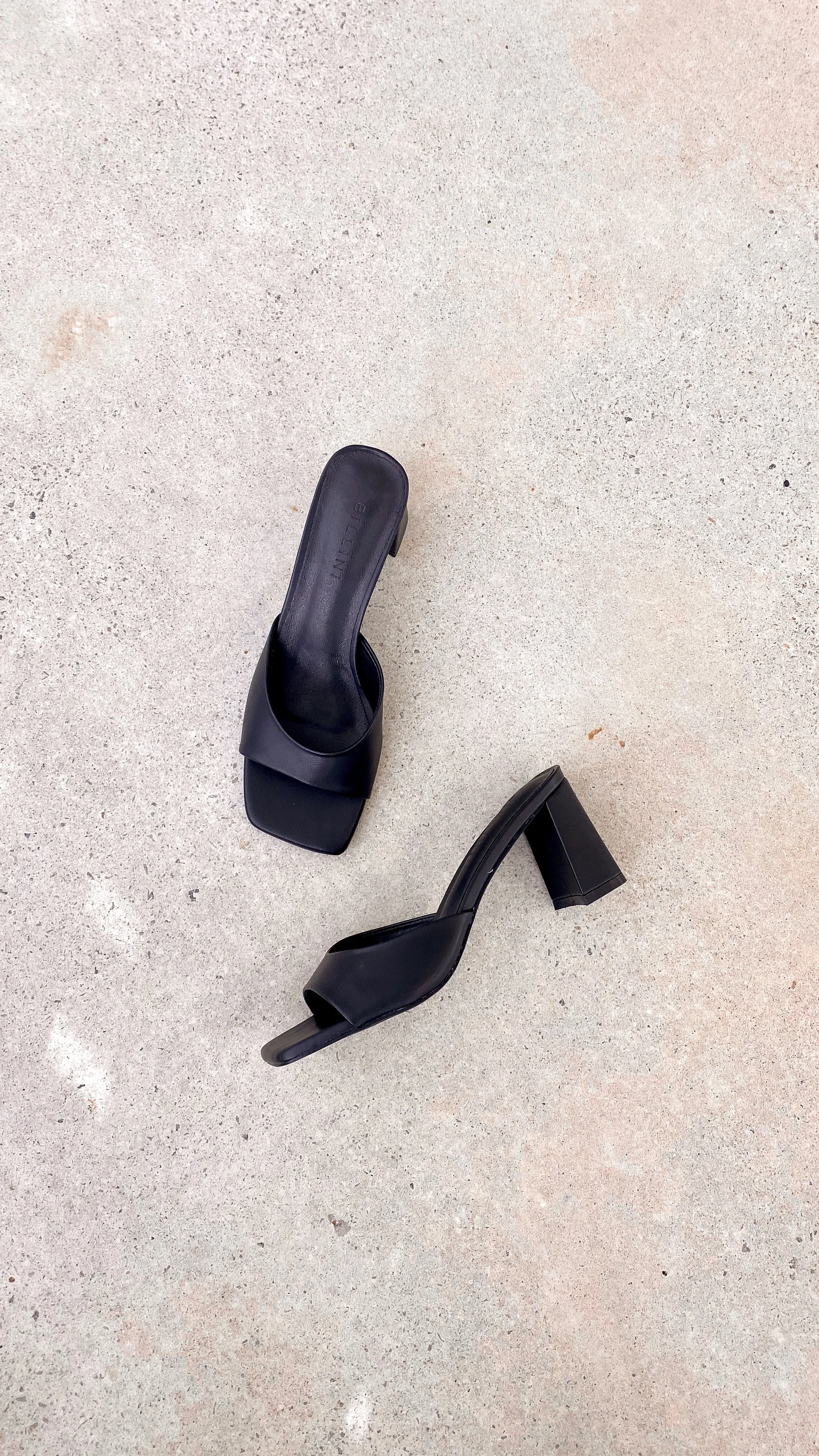 Modern Edge Nattie Heel - Black