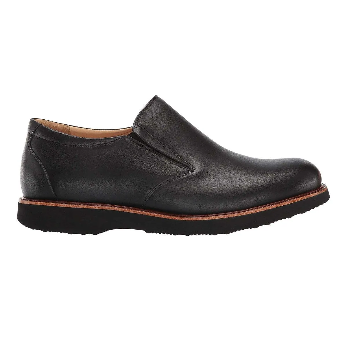 Samuel Hubbard Men's Frequent Traveler Black Comfort Memory Foam
