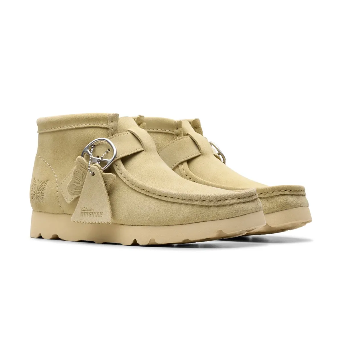   NEEDLES Walla Strap Boot 'Maple Suede' Retro-inspired support