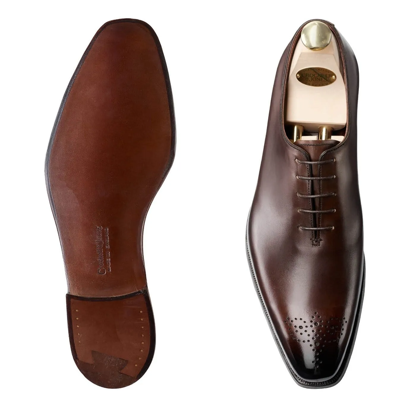 Comfortable Straps Weymouth 2 Dark Brown Antique Calf