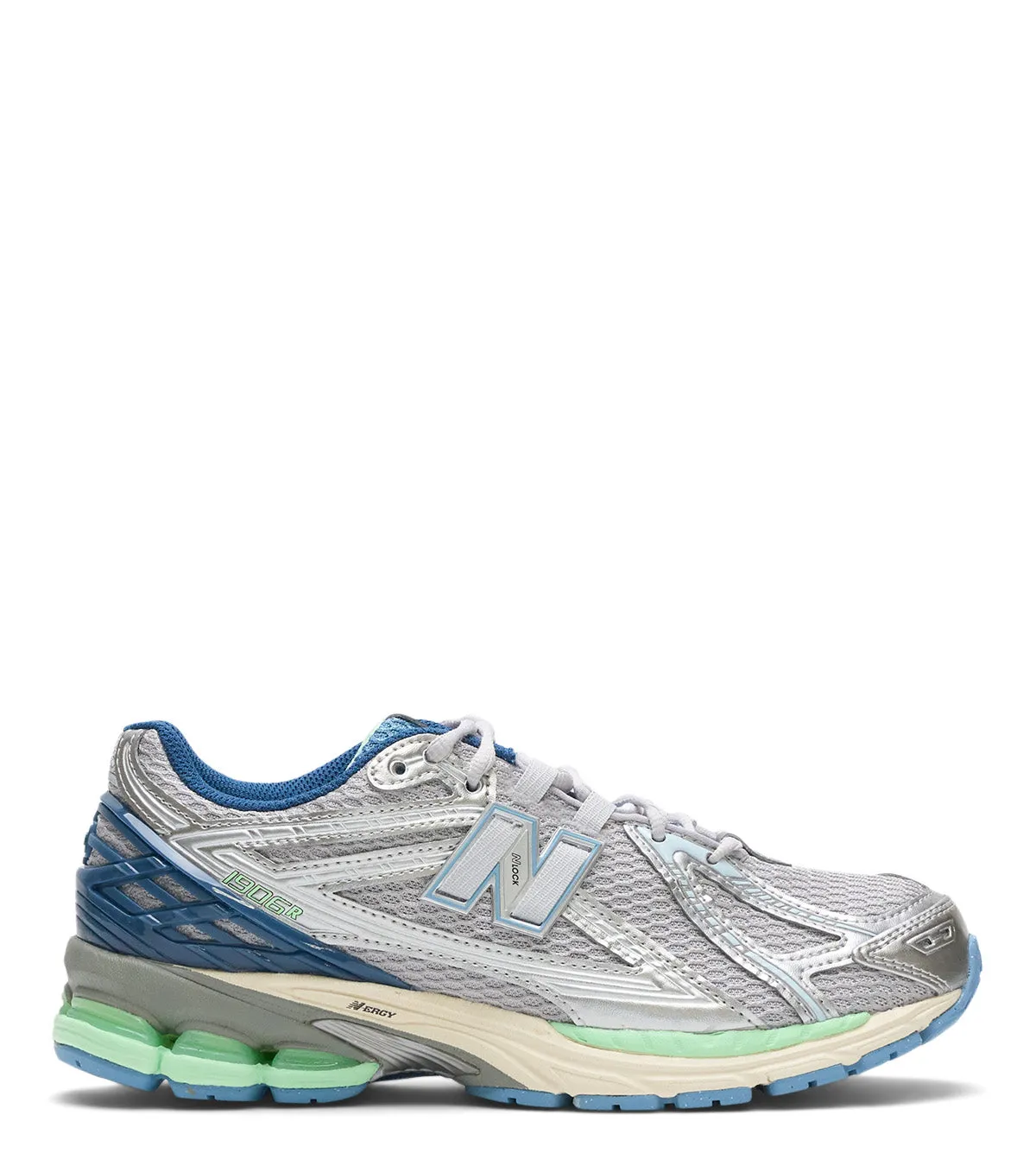 Versatile Silhouette passionate runners' shoes New Balance 1906R Blue Green
