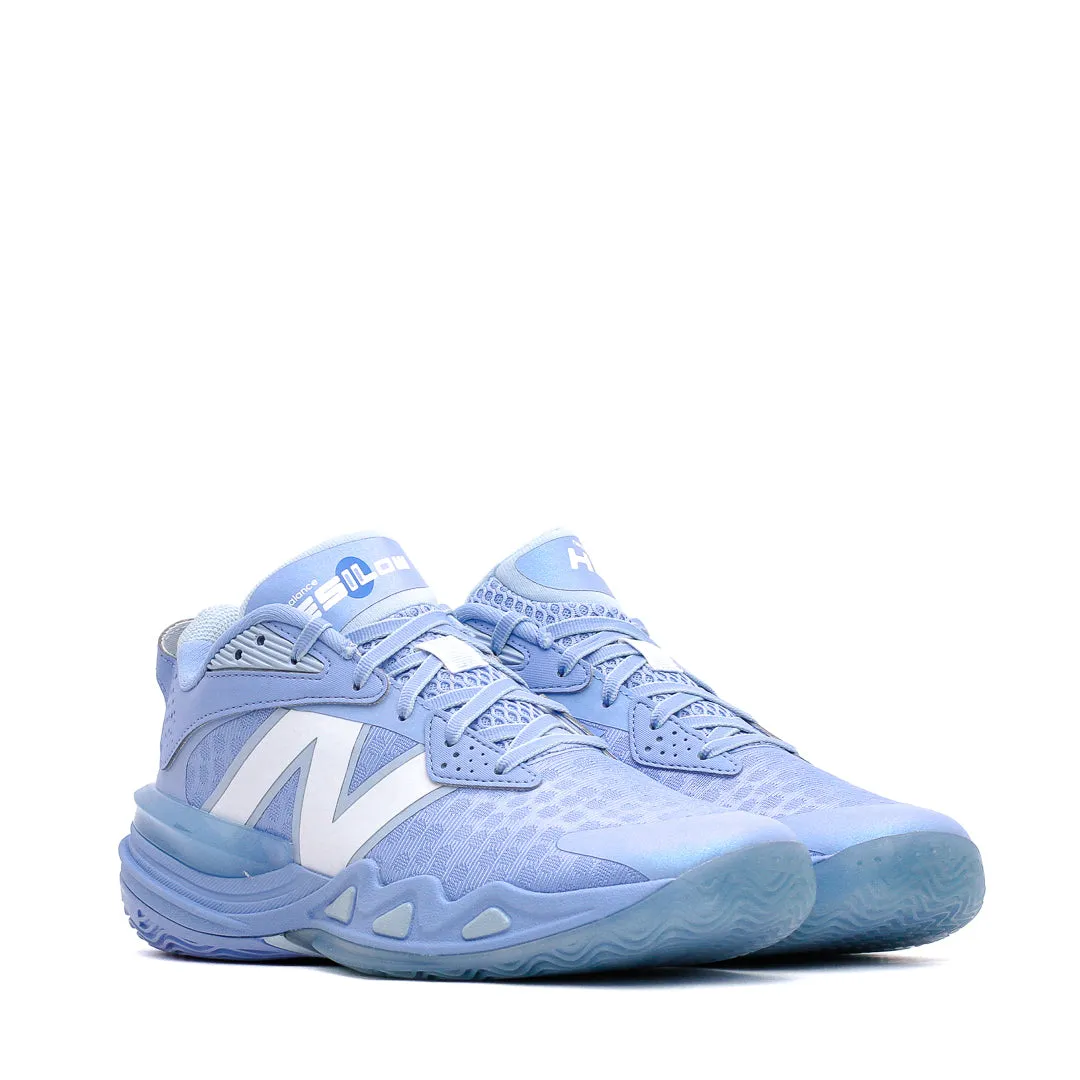 Foot Strike Control New Balance Basketball Men Hesi Low v2 Electric Sky BBHSLVR2