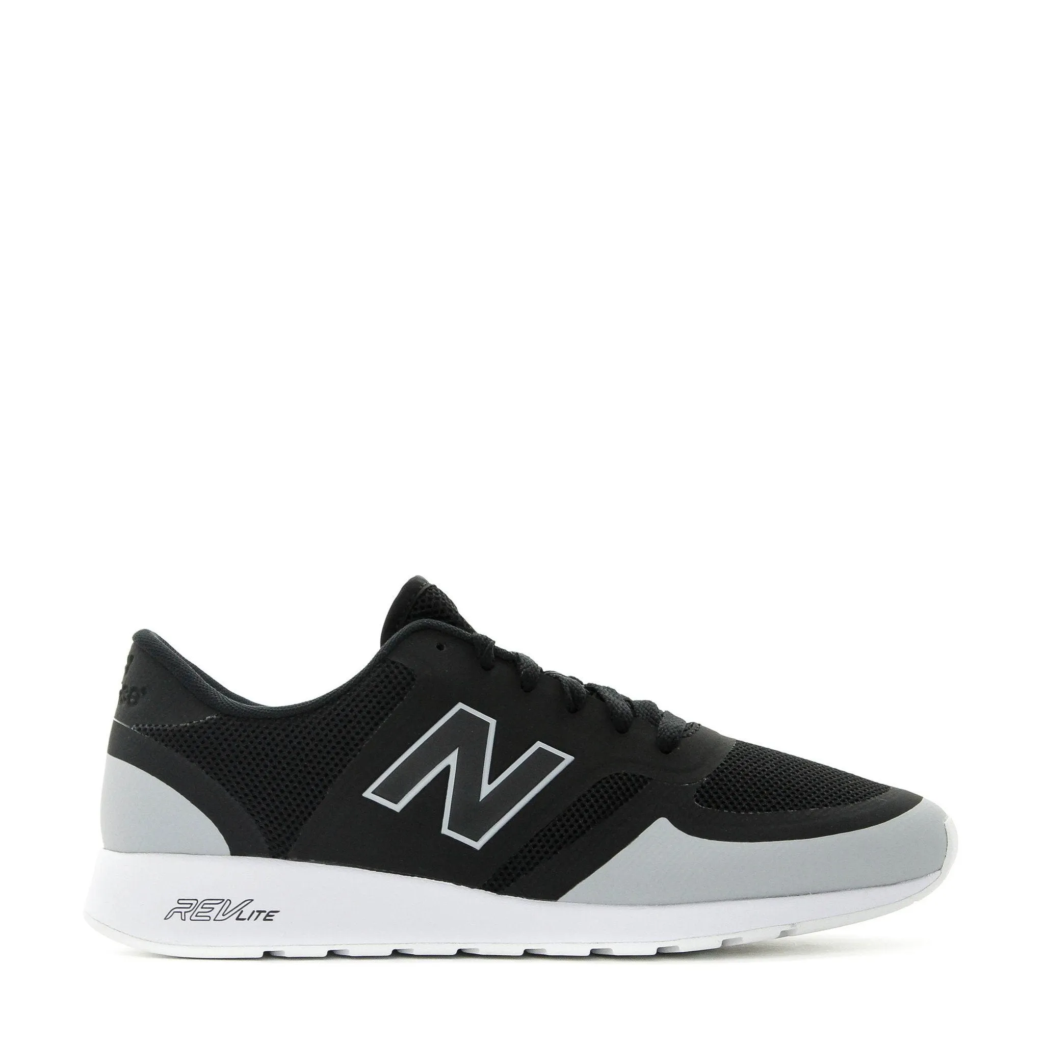 10k - running shoes NEW BALANCE LIFESTYLE RE-ENGINEERED REVLITE BLACK GREY WHITE MRL420GG ***