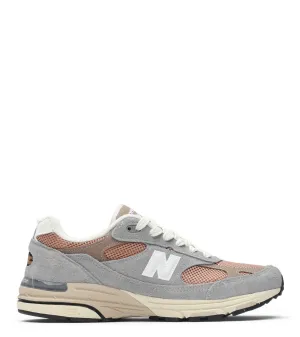 New Balance Made in USA 993 Grey Driftwood microfiber