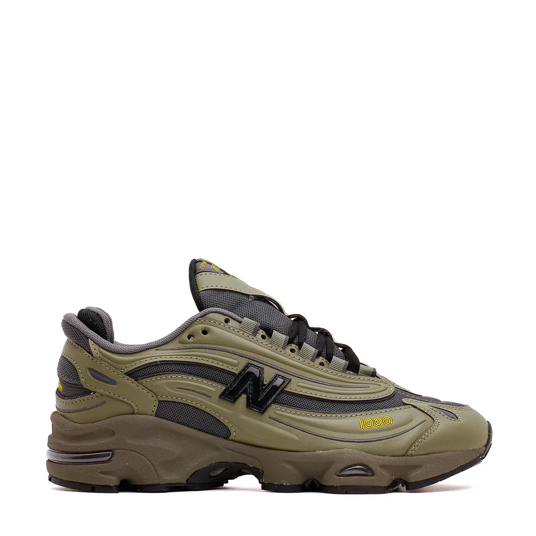 sweat - wicking running shoes versatile - use - adaptability shoes New Balance Men 1000 Dark Olivine M1000EA
